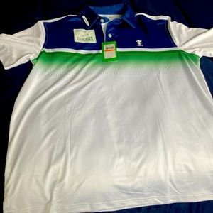 Izod, men’s size small, golf shirt, nwt,